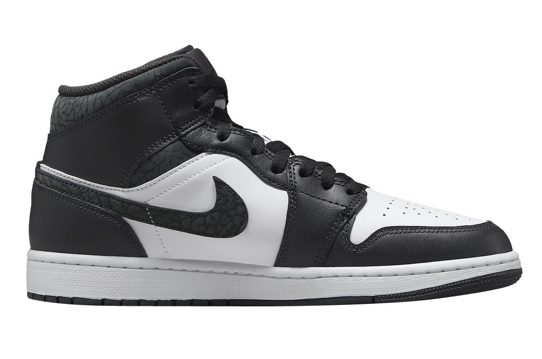 Air Jordan 1 Mid Panda Elephant - Image 3