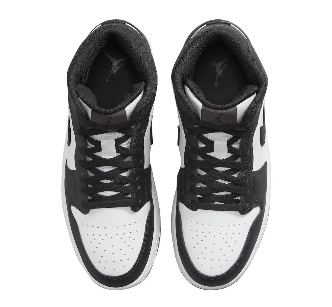 Air Jordan 1 Mid Panda Elephant - Image 4