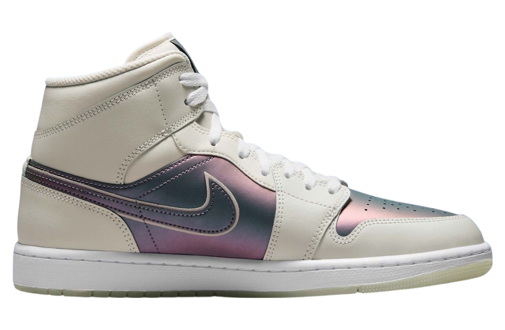 Air Jordan 1 Mid Phantom / White - Image 2