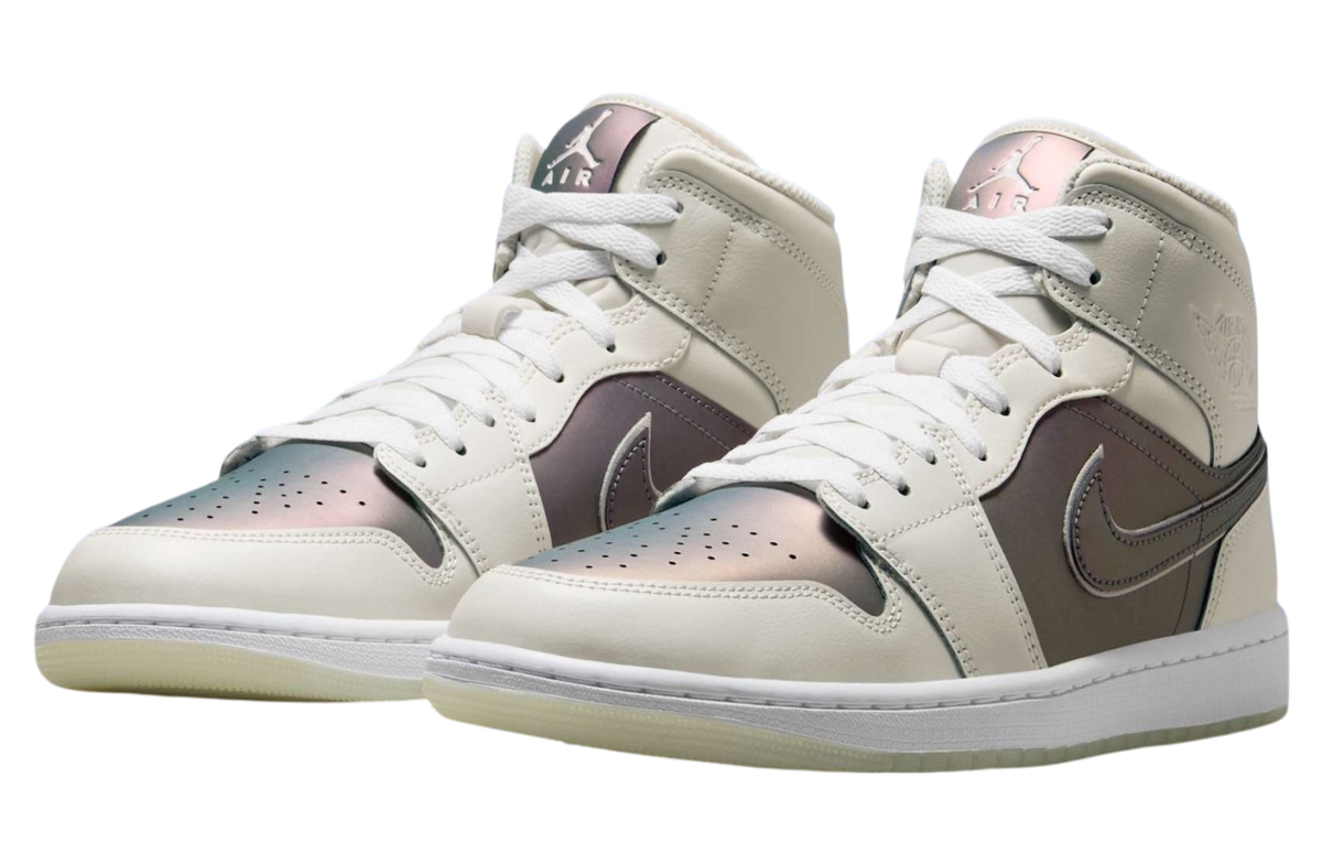 Air Jordan 1 Mid Phantom / White - Image 3
