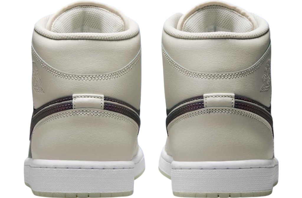 Air Jordan 1 Mid Phantom / White - Image 4