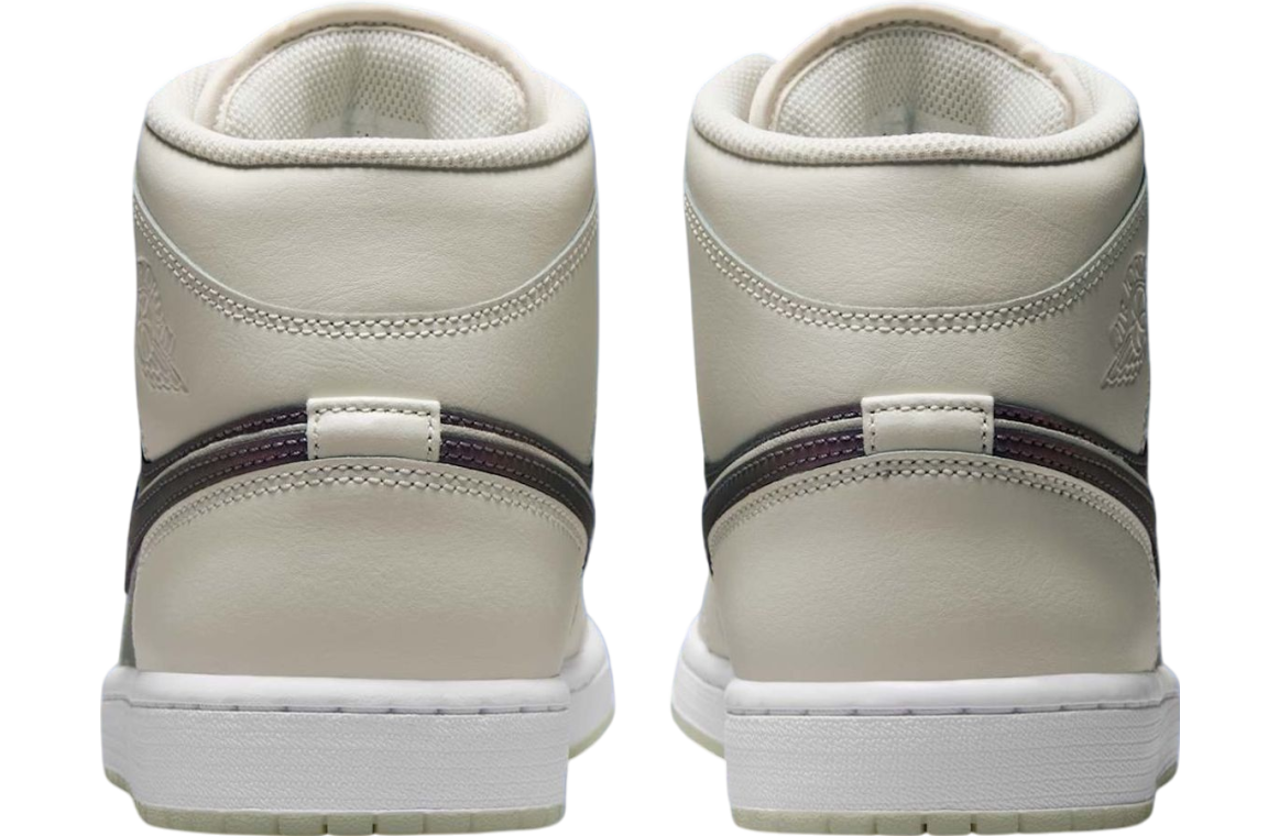 Air Jordan 1 Mid Phantom / White - Image 4