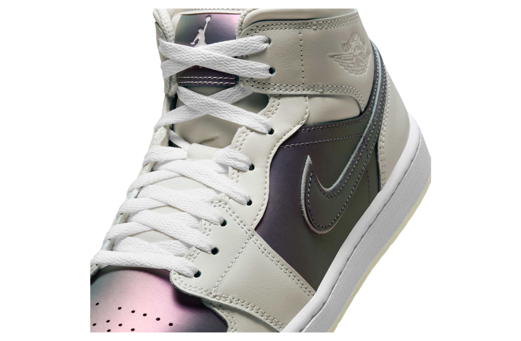 Air Jordan 1 Mid Phantom / White - Image 5