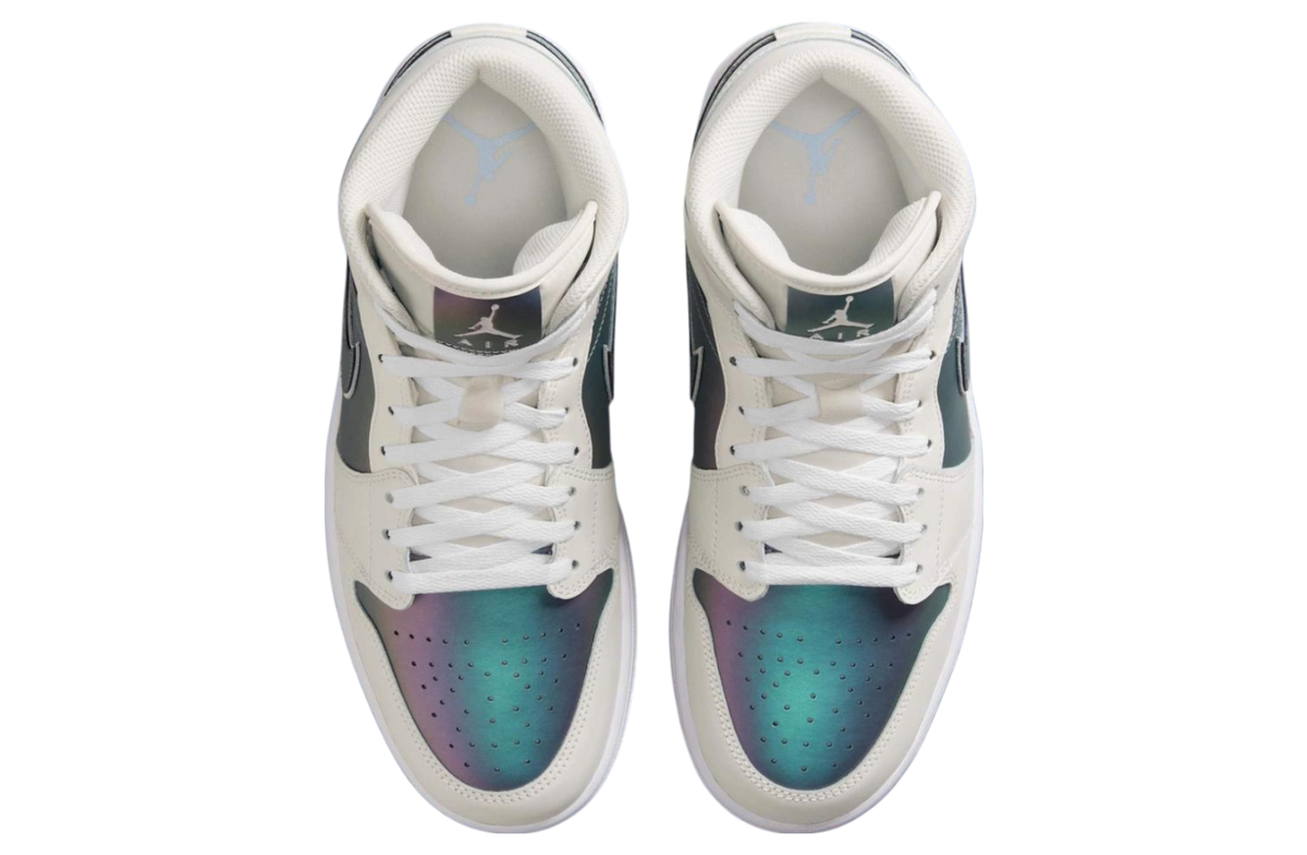 Air Jordan 1 Mid Phantom / White - Image 6