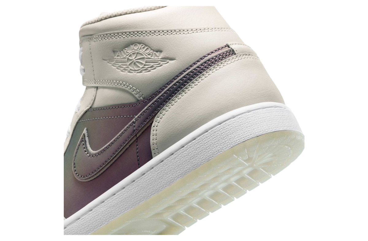 Air Jordan 1 Mid Phantom / White - Image 7