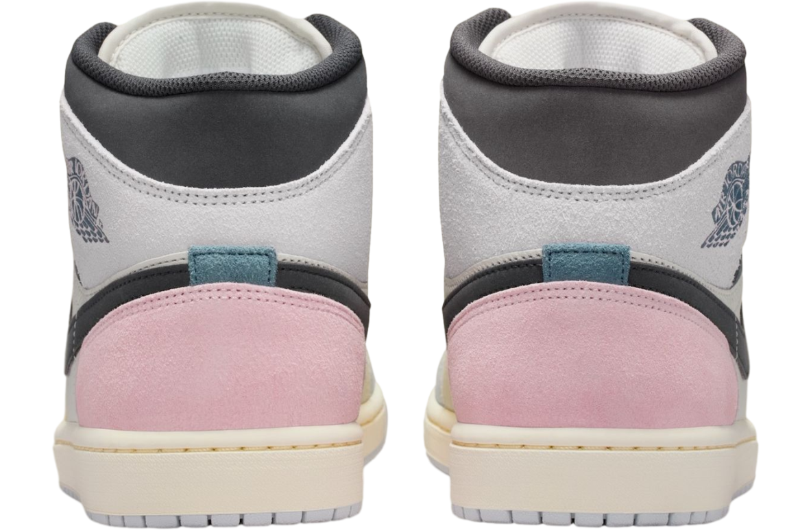 Air Jordan 1 Mid Sail / Iced Jade - Image 3