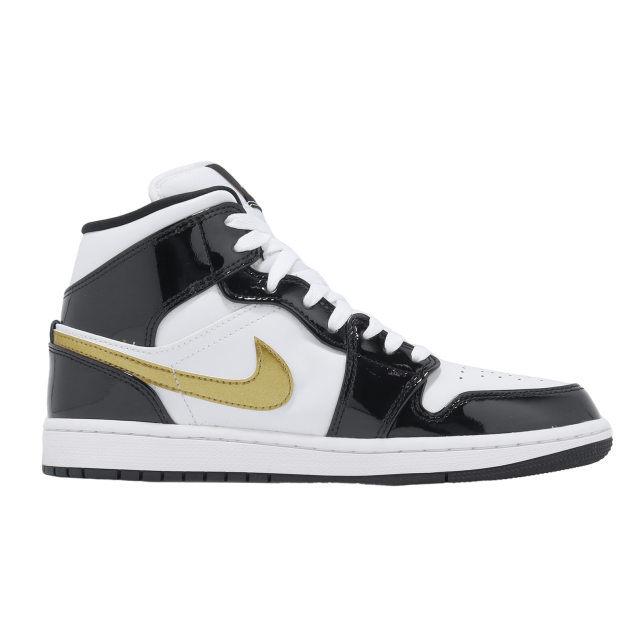Air Jordan 1 Mid SE Black / White - Image 2