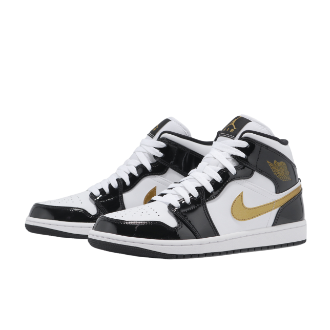 Air Jordan 1 Mid SE Black / White - Image 6