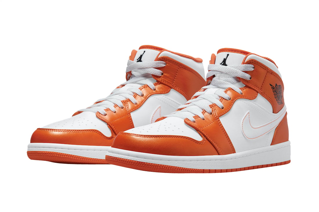 Air Jordan 1 Mid SE Electro Orange - Image 2