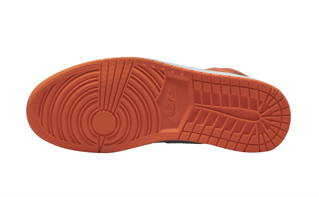 Air Jordan 1 Mid SE Electro Orange - Image 6