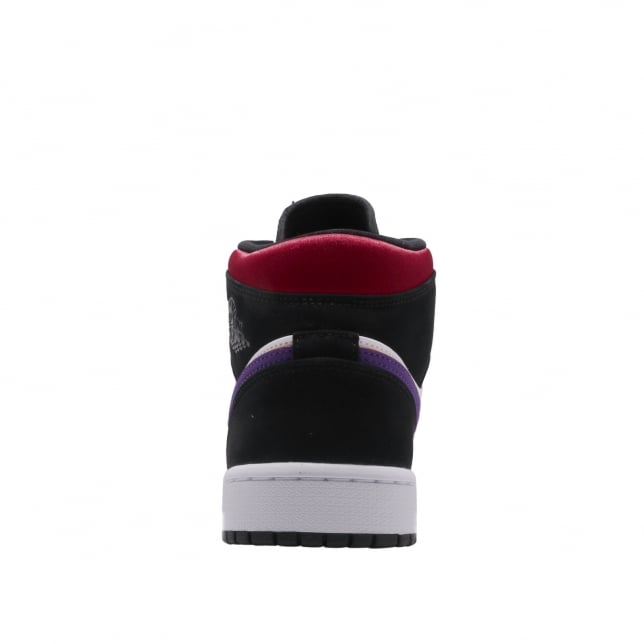 Air Jordan 1 Mid SE Field Purple Gym Red - Image 3