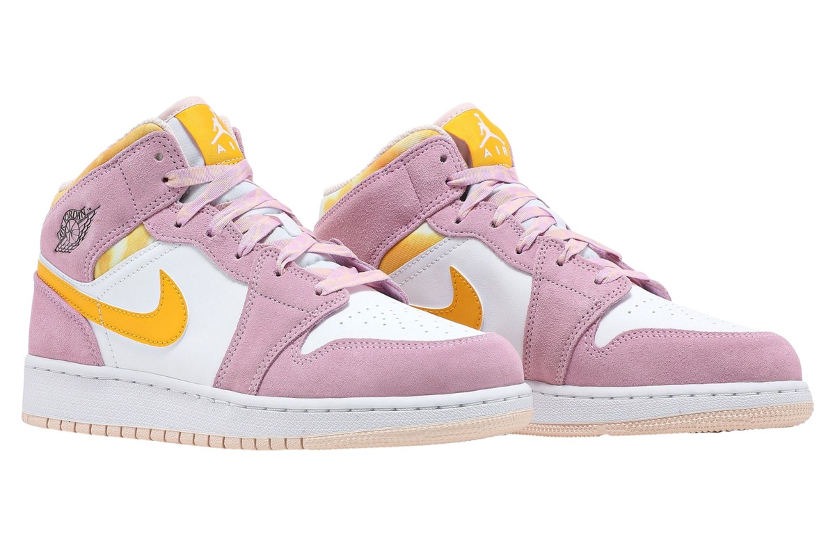 Air Jordan 1 Mid SE GS Arctic Pink - Image 5