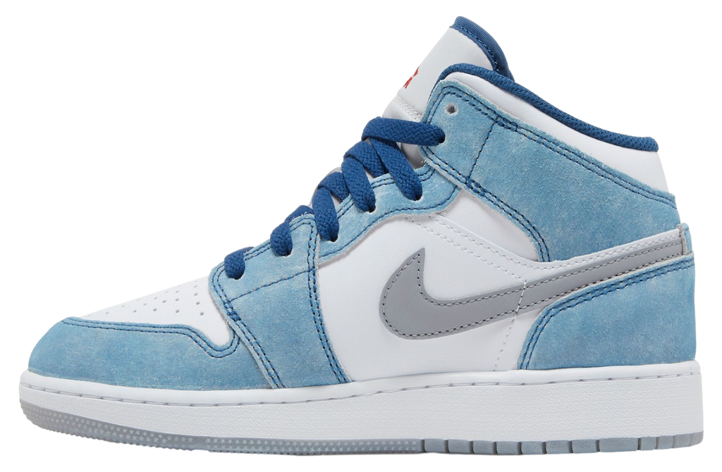 Air Jordan 1 Mid SE GS French Blue - Image 2