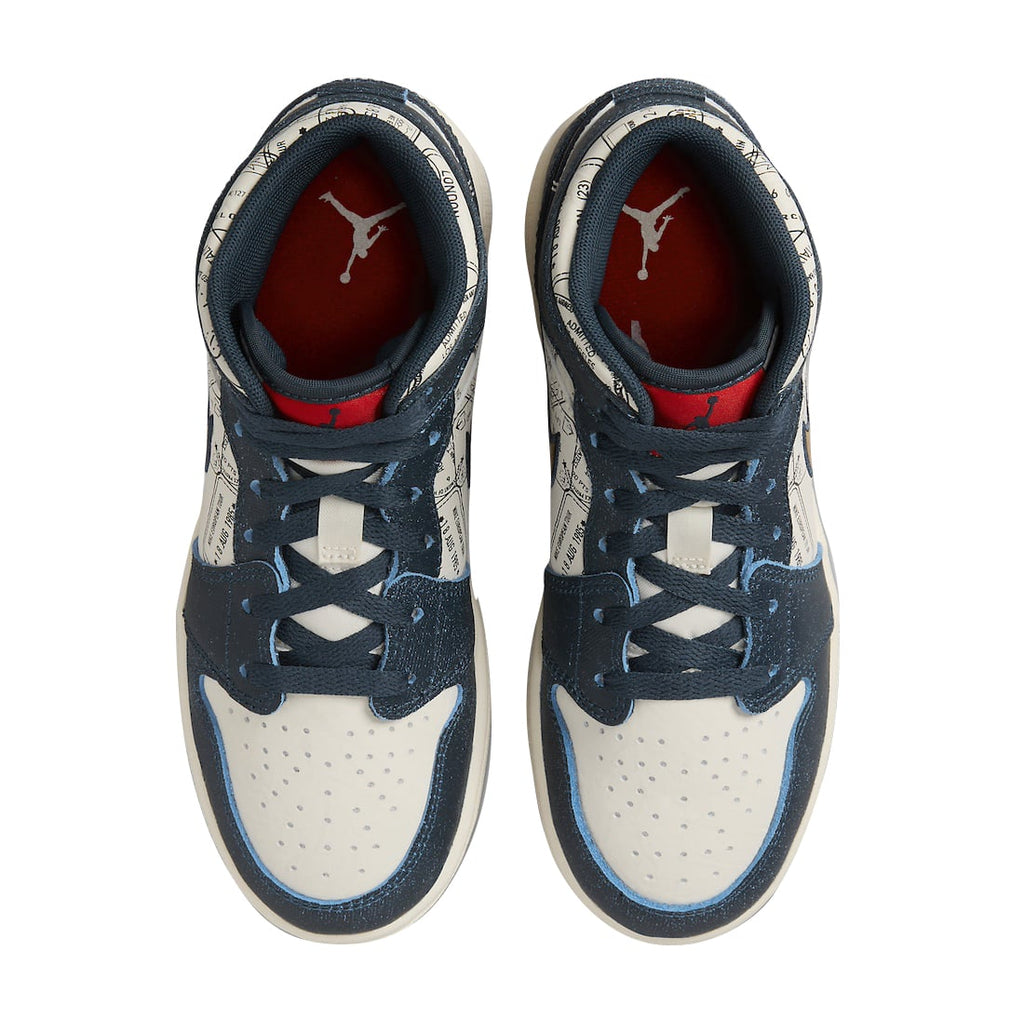 Air Jordan 1 Mid SE GS Take Flight - Image 4