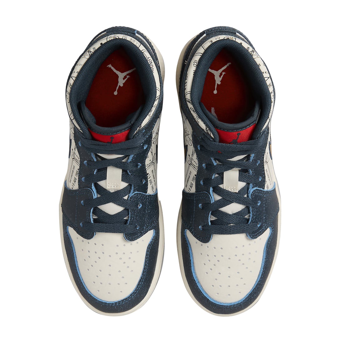 Air Jordan 1 Mid SE GS Take Flight - Image 4