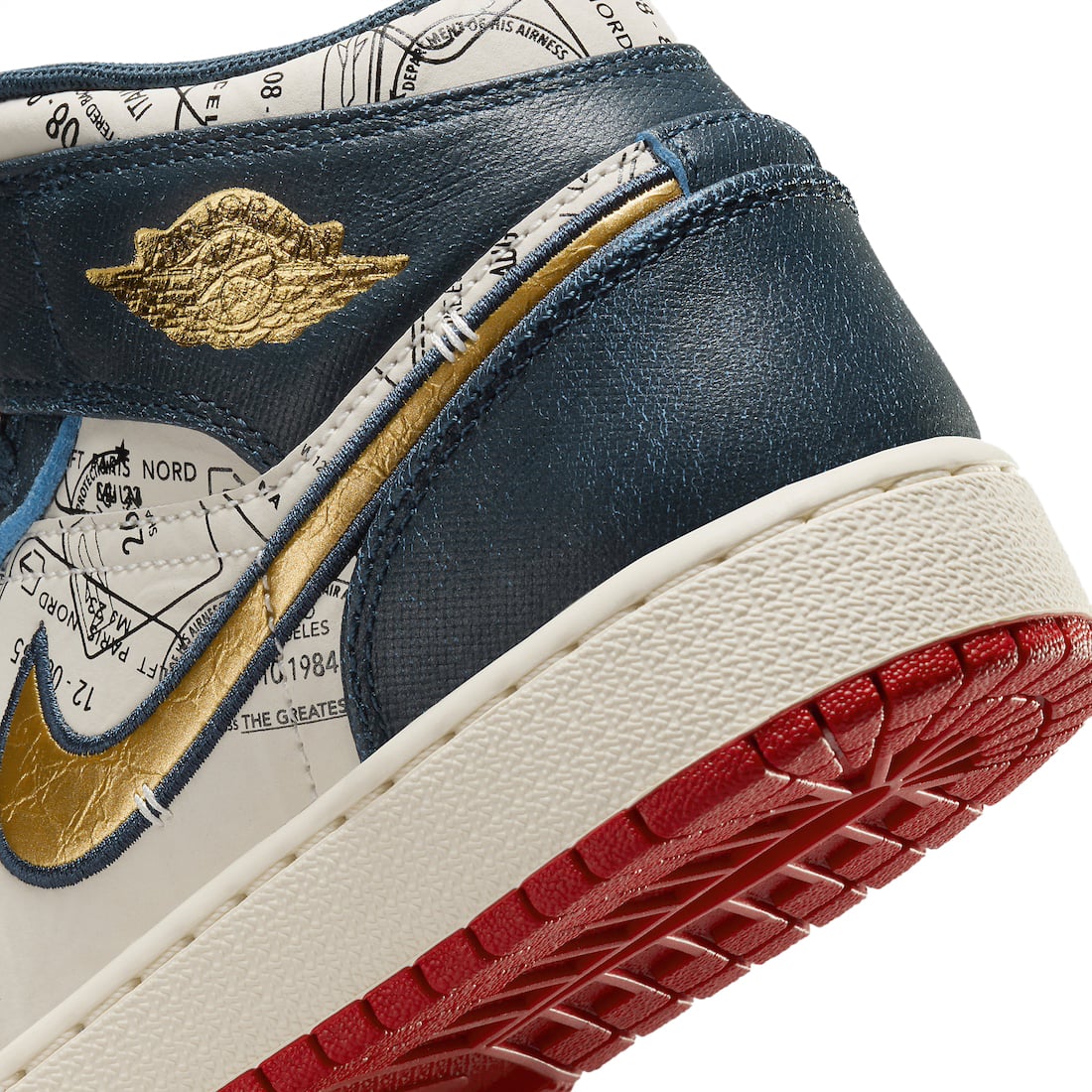 Air Jordan 1 Mid SE GS Take Flight - Image 8