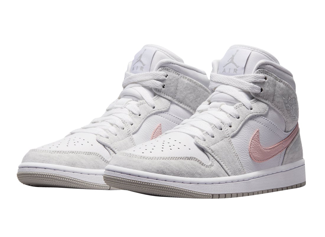 Air Jordan 1 Mid SE Light Iron Ore - Image 2