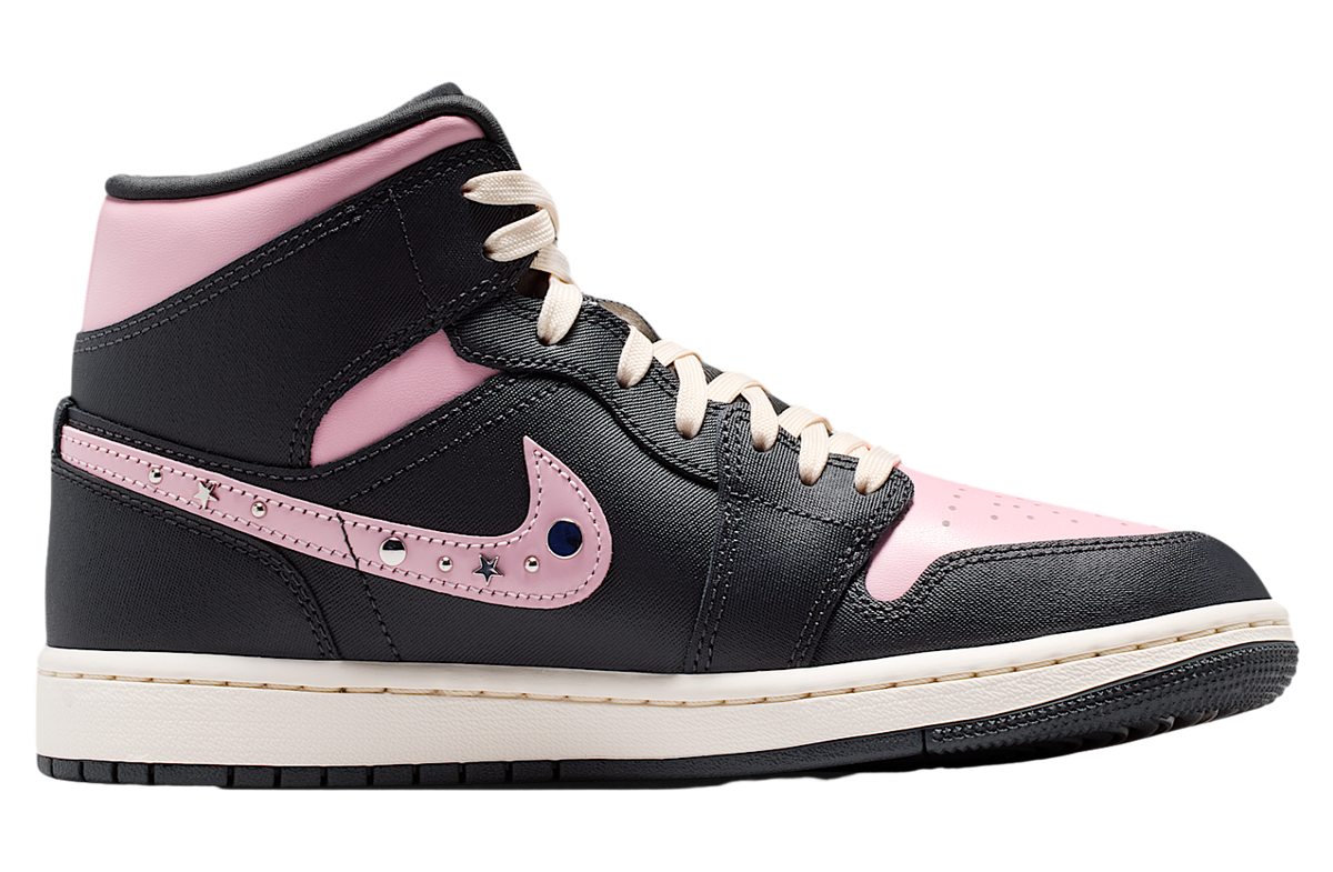 Air Jordan 1 Mid SE WMNS Anthracite / Iced Carmine - Image 3