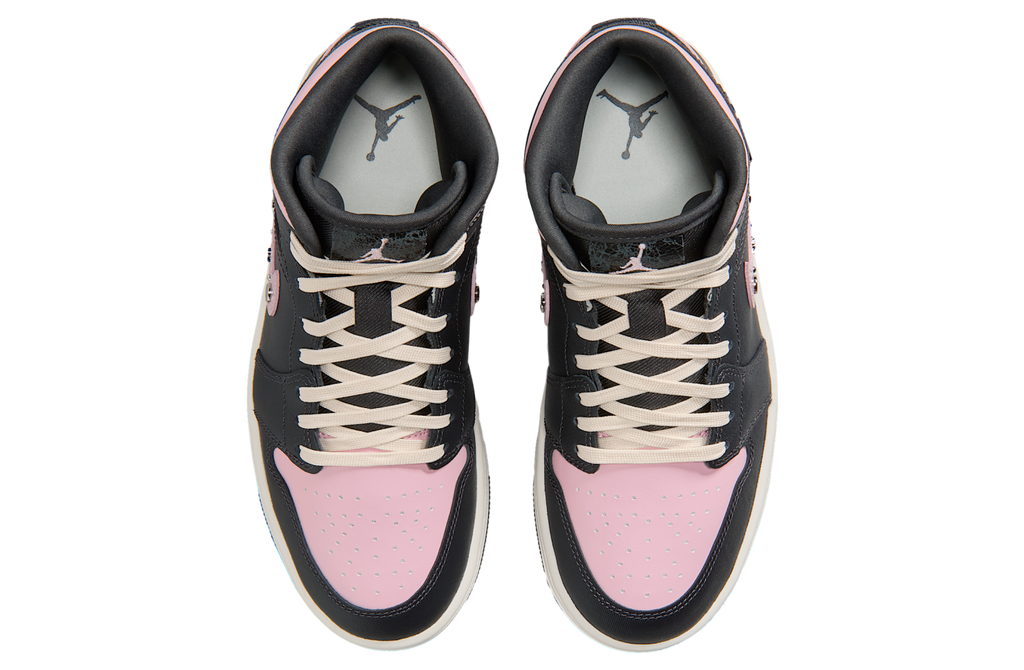 Air Jordan 1 Mid SE WMNS Anthracite / Iced Carmine - Image 4