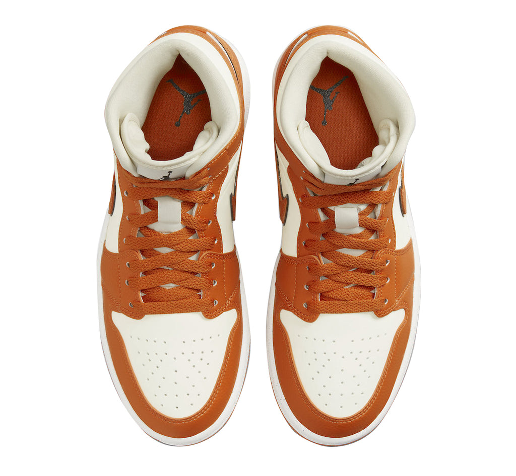 Air Jordan 1 Mid SE WMNS Coconut Milk Sport Spice - Image 4
