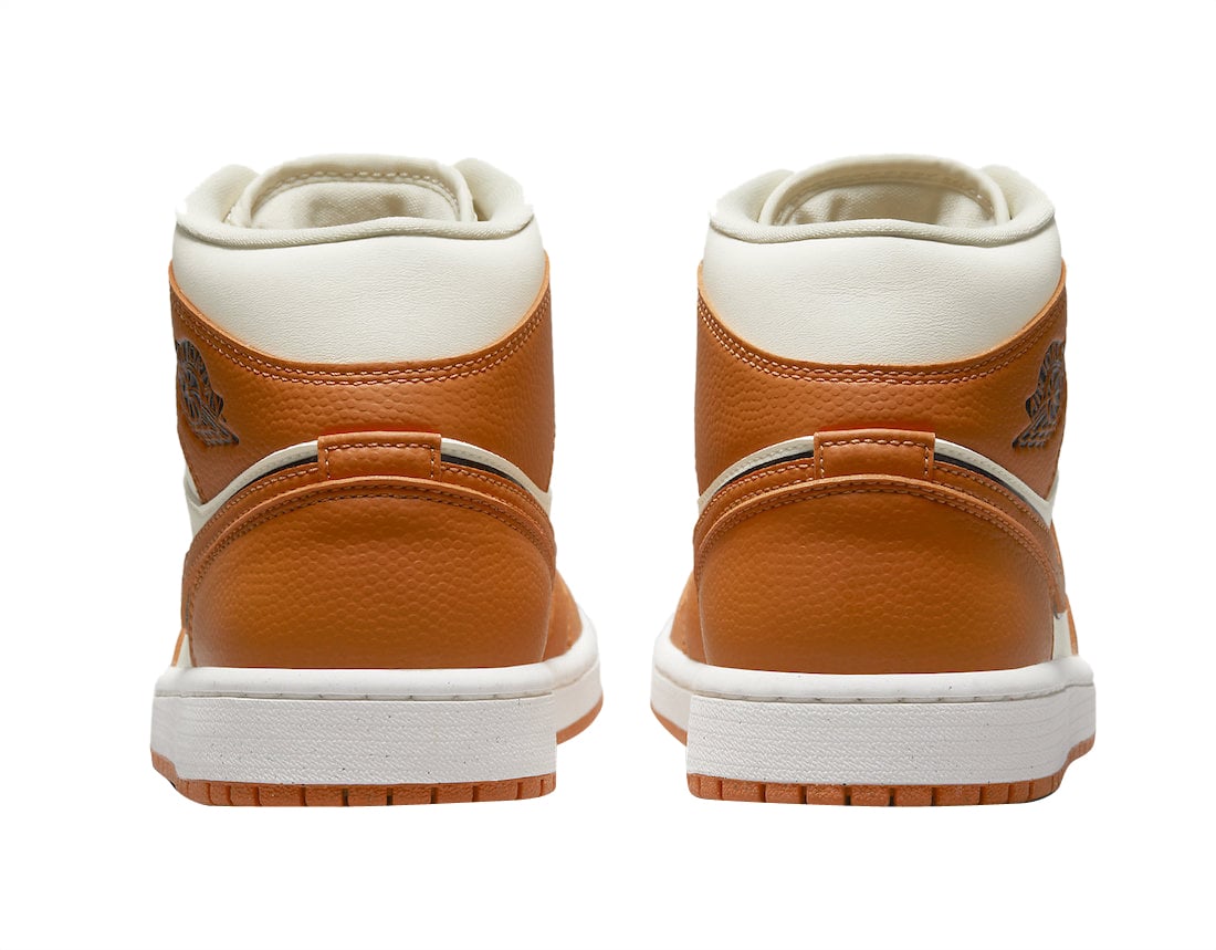Air Jordan 1 Mid SE WMNS Coconut Milk Sport Spice - Image 5