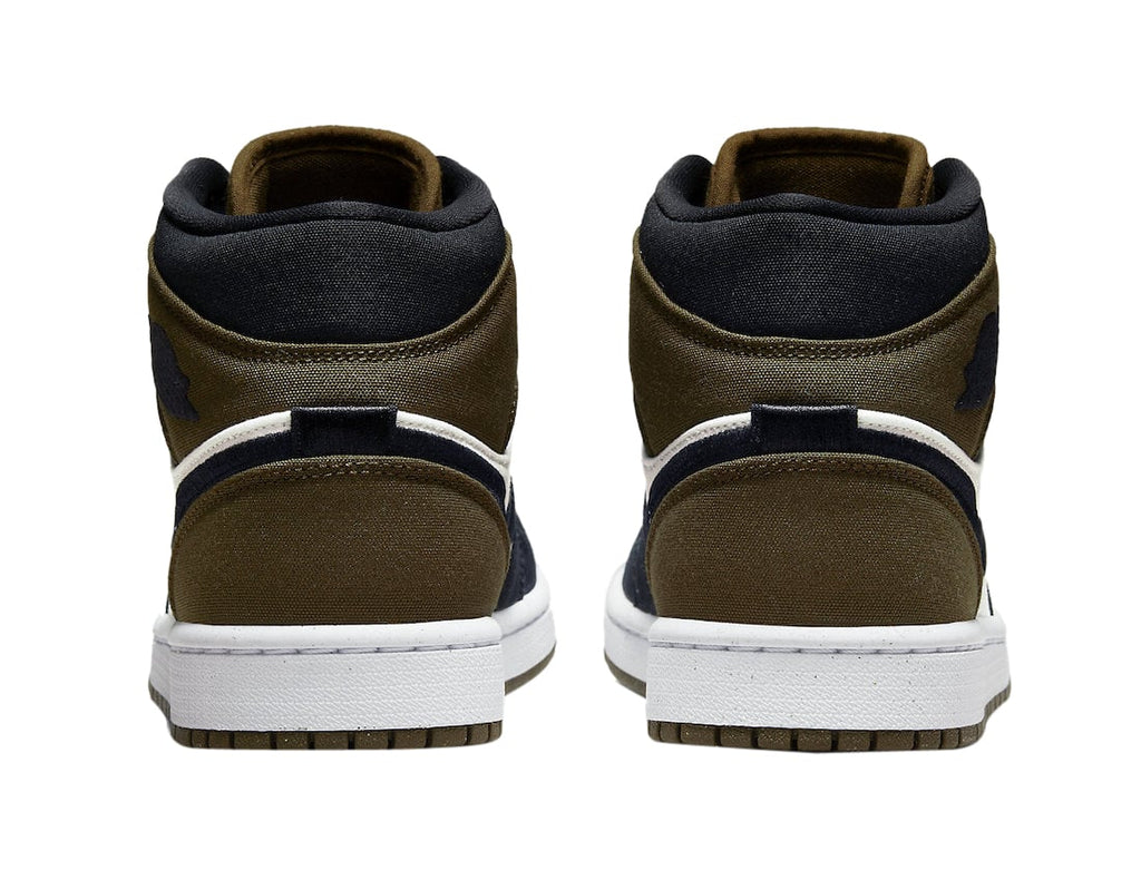 Air Jordan 1 Mid SE WMNS Olive Toe - Image 5