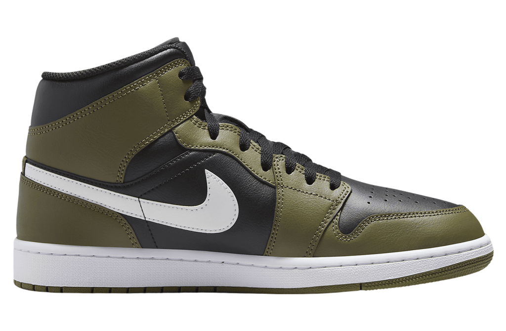 Air Jordan 1 Mid Sequoia Black - Image 3