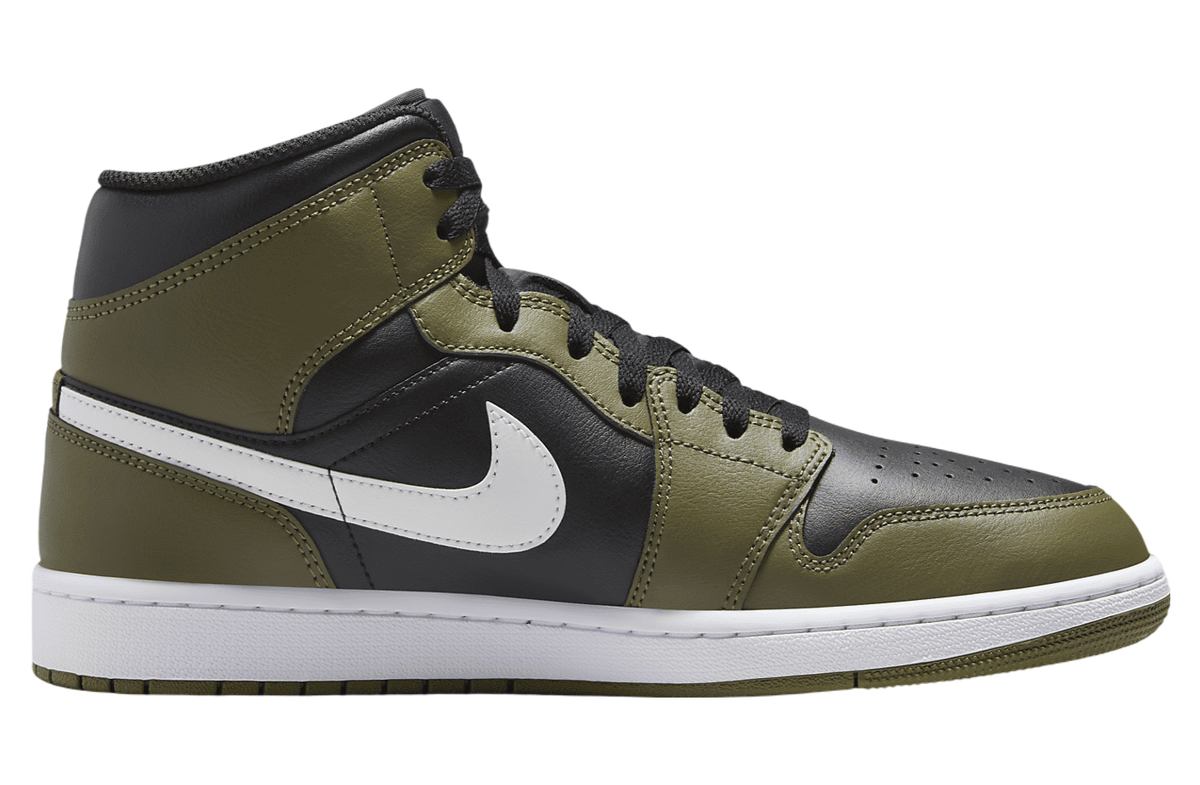 Air Jordan 1 Mid Sequoia Black - Image 3