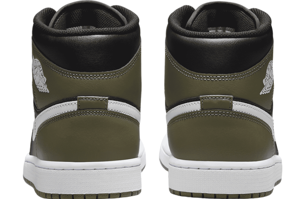 Air Jordan 1 Mid Sequoia Black - Image 6