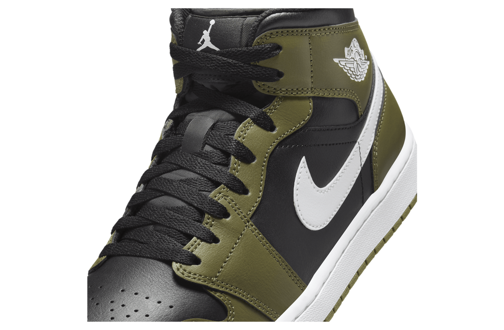 Air Jordan 1 Mid Sequoia Black - Image 7