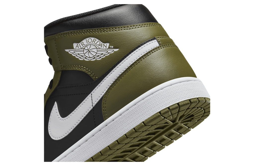 Air Jordan 1 Mid Sequoia Black - Image 8