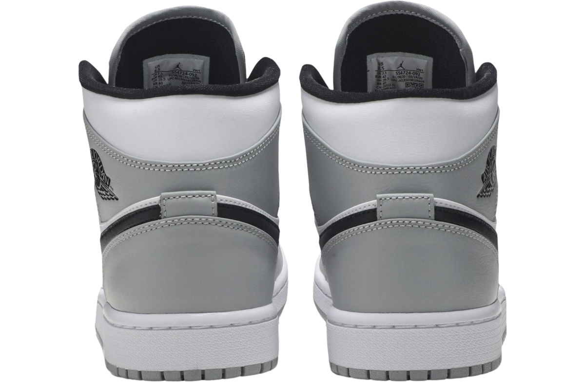 Air Jordan 1 Mid Smoke Grey - Image 4
