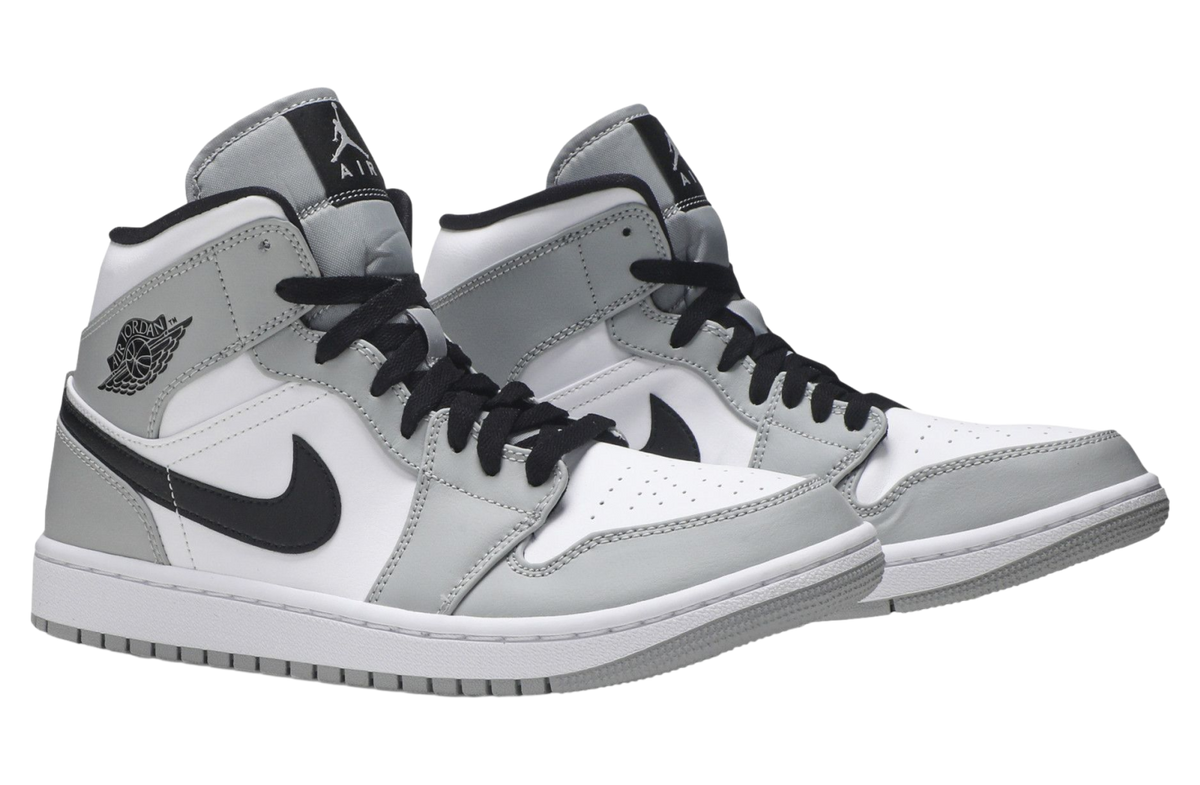 Air Jordan 1 Mid Smoke Grey - Image 5
