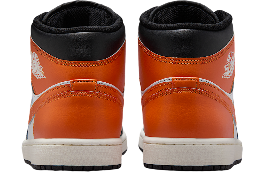Air Jordan 1 Mid Starfish / White - Image 6