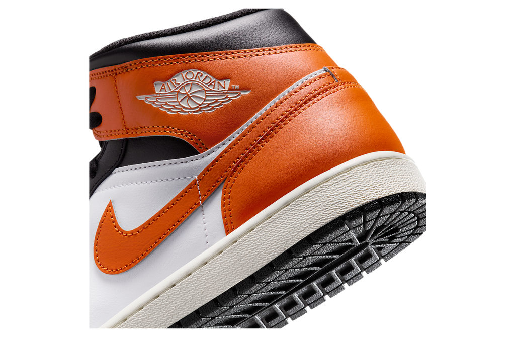 Air Jordan 1 Mid Starfish / White - Image 8
