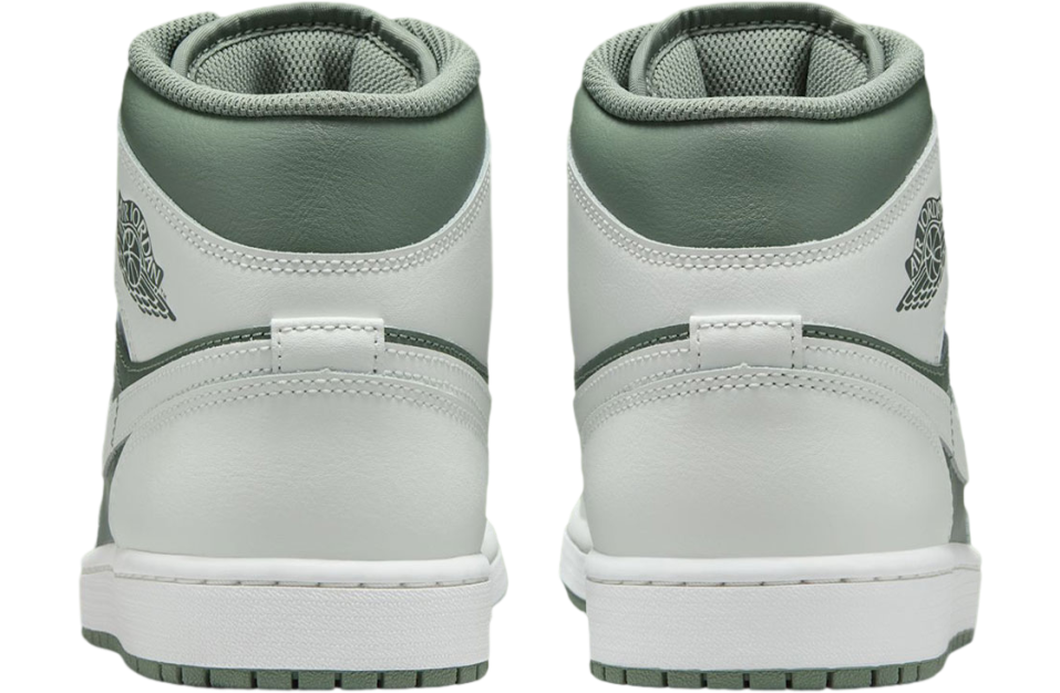 Air Jordan 1 Mid Summit White / Vintage Lichen - Image 5