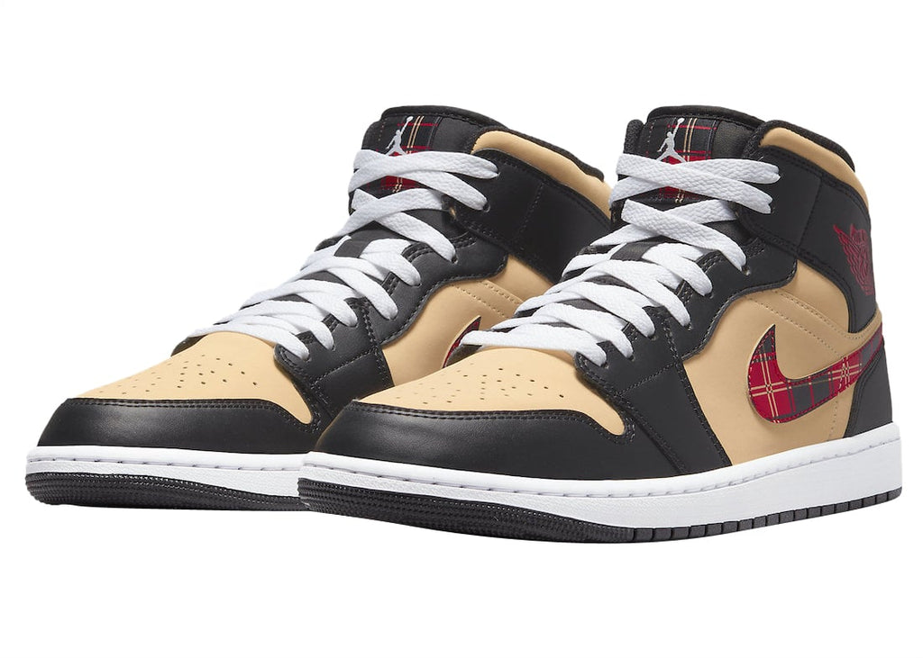 Air Jordan 1 Mid Tartan Swoosh - Image 2