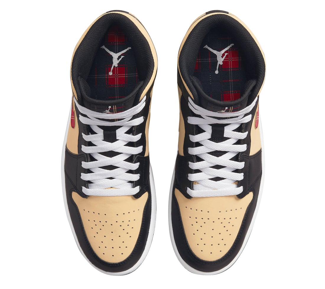 Air Jordan 1 Mid Tartan Swoosh - Image 4