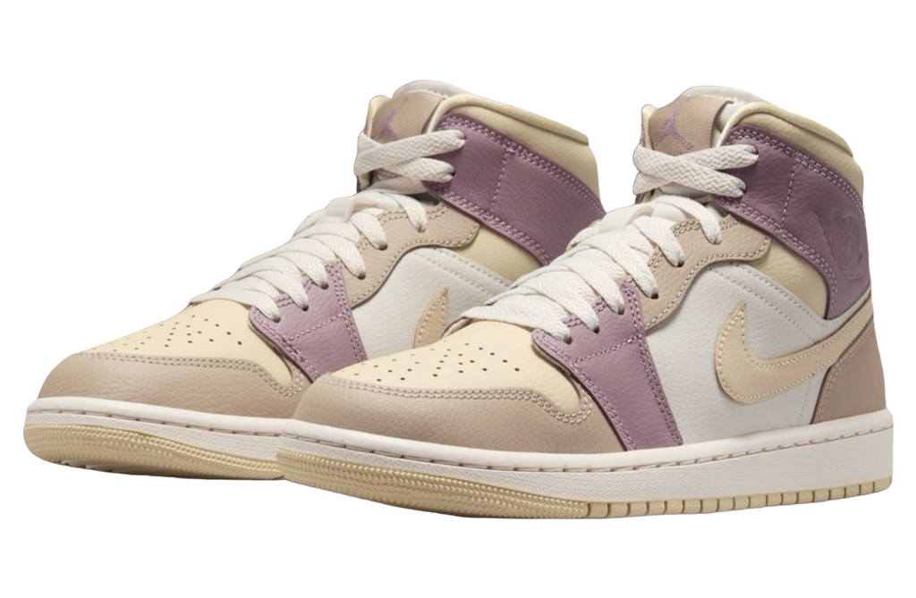 Air Jordan 1 Mid Team Gold / Taupe - Image 2
