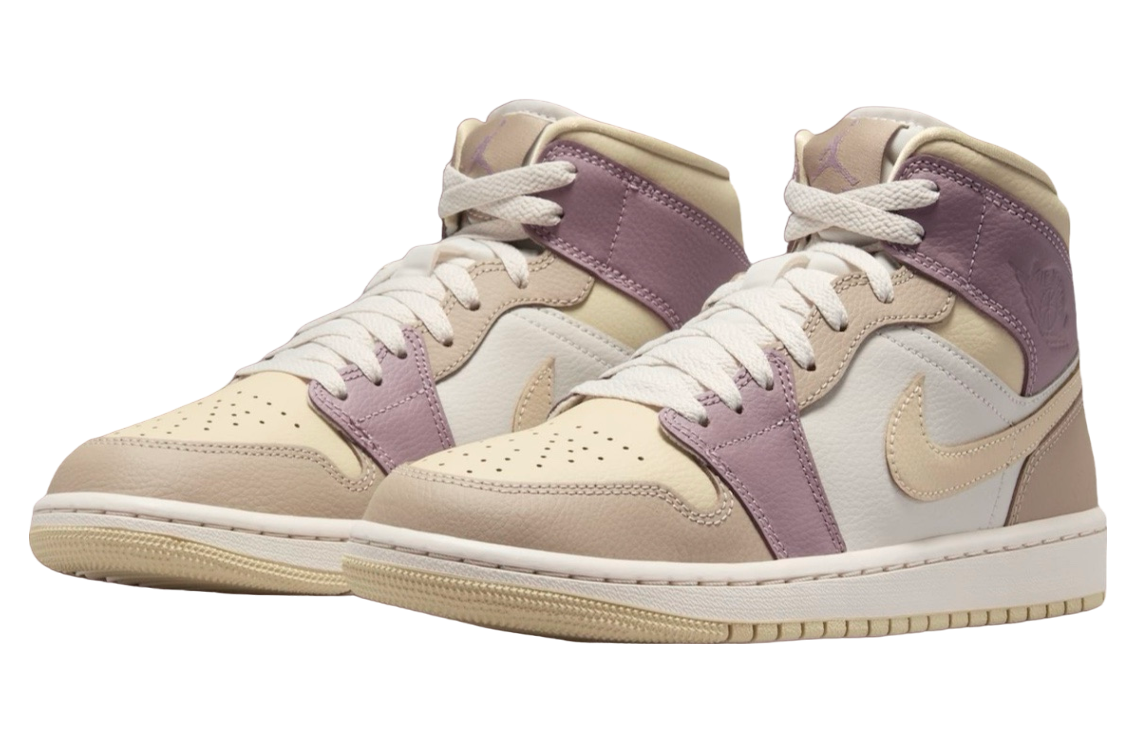 Air Jordan 1 Mid Team Gold / Taupe - Image 2