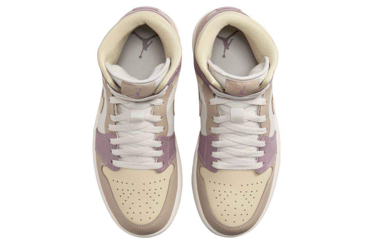 Air Jordan 1 Mid Team Gold / Taupe - Image 3