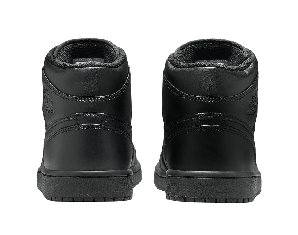 Air Jordan 1 Mid Triple Black - Image 5