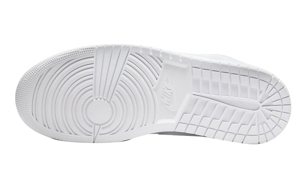 Air Jordan 1 Mid Triple White - Image 6