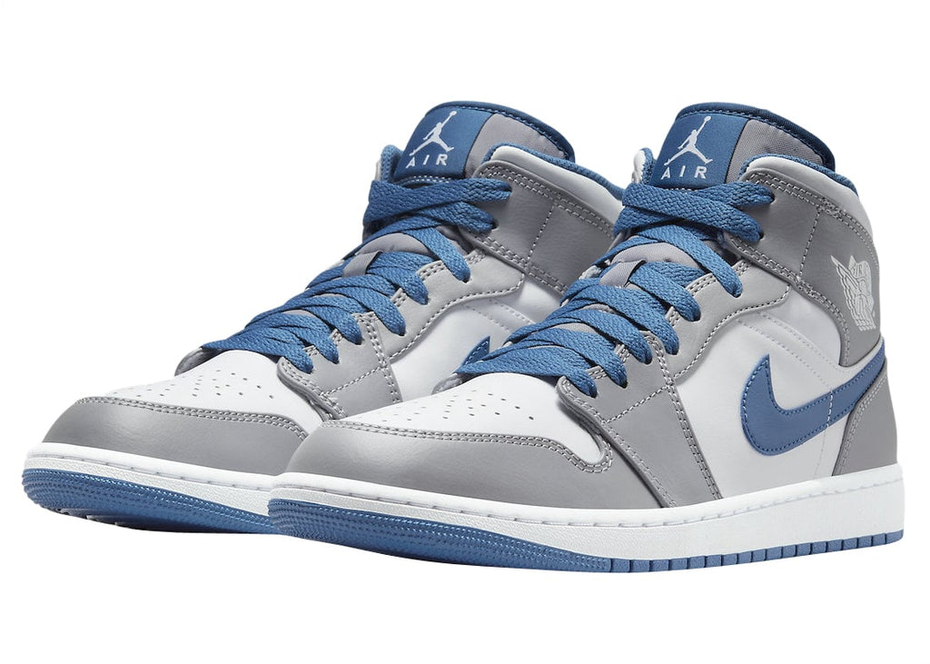 Air Jordan 1 Mid True Blue - Image 2
