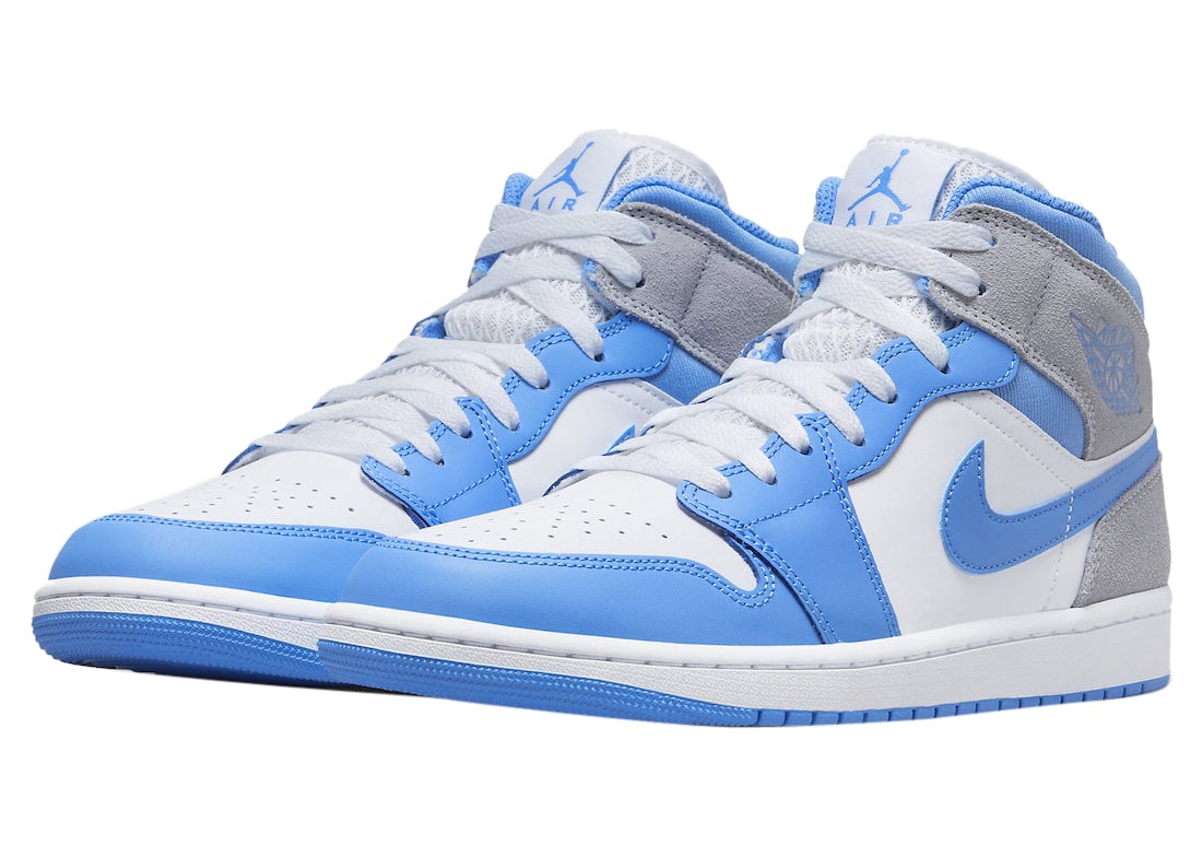 Air Jordan 1 Mid University Blue - Image 2