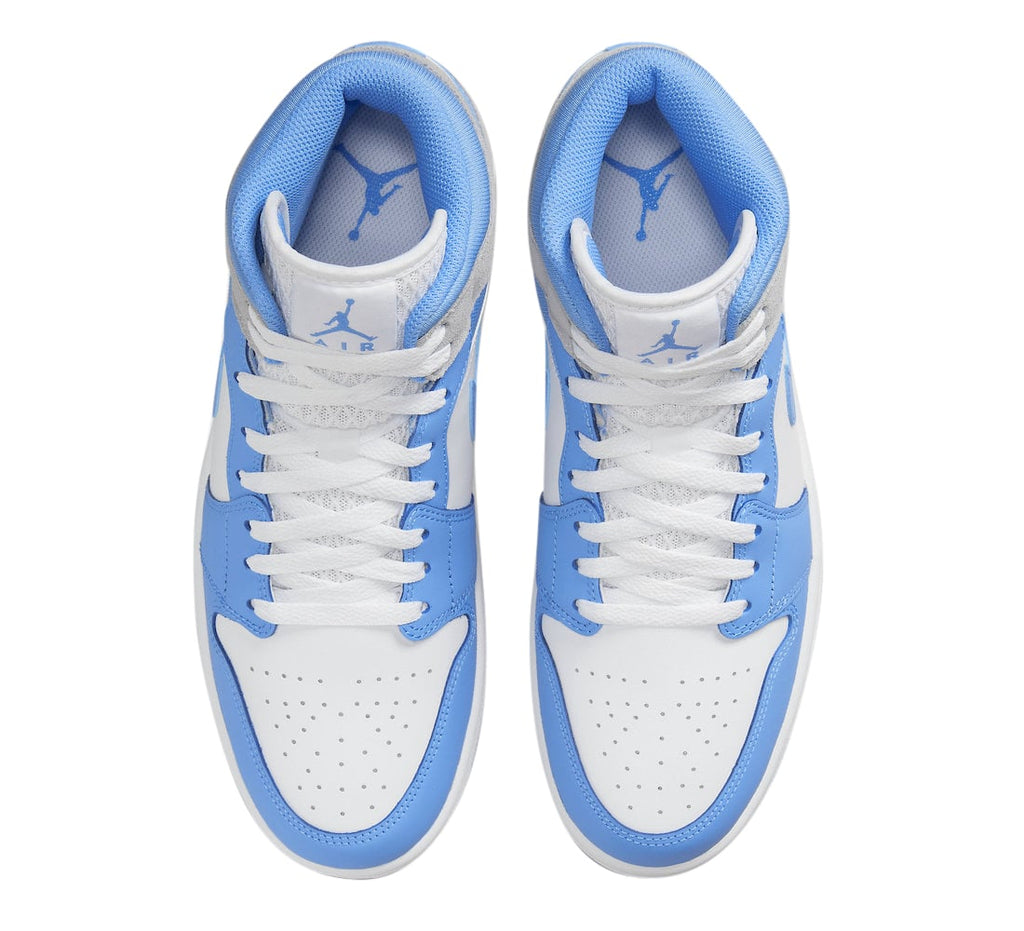 Air Jordan 1 Mid University Blue - Image 4