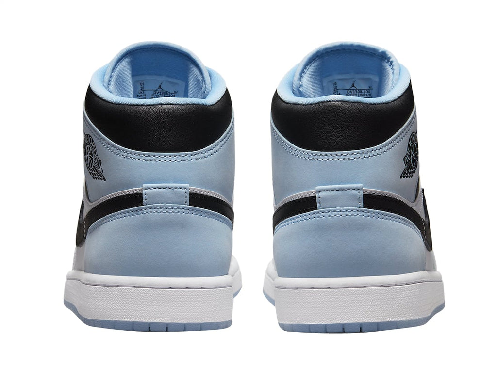 Air Jordan 1 Mid White Blue Black - Image 5