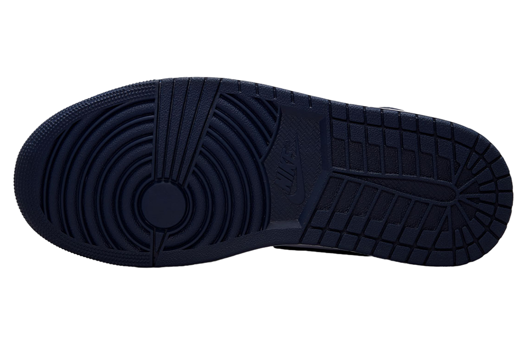 Air Jordan 1 Mid White / Obsidian - Image 3