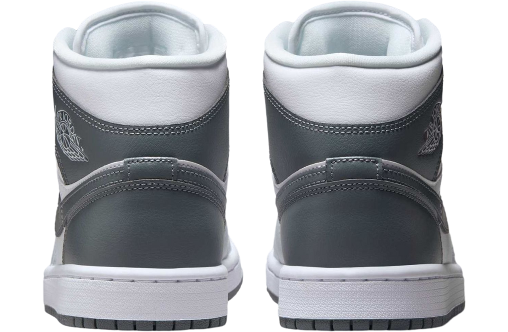 Air Jordan 1 Mid White / Pure Platinum - Image 6