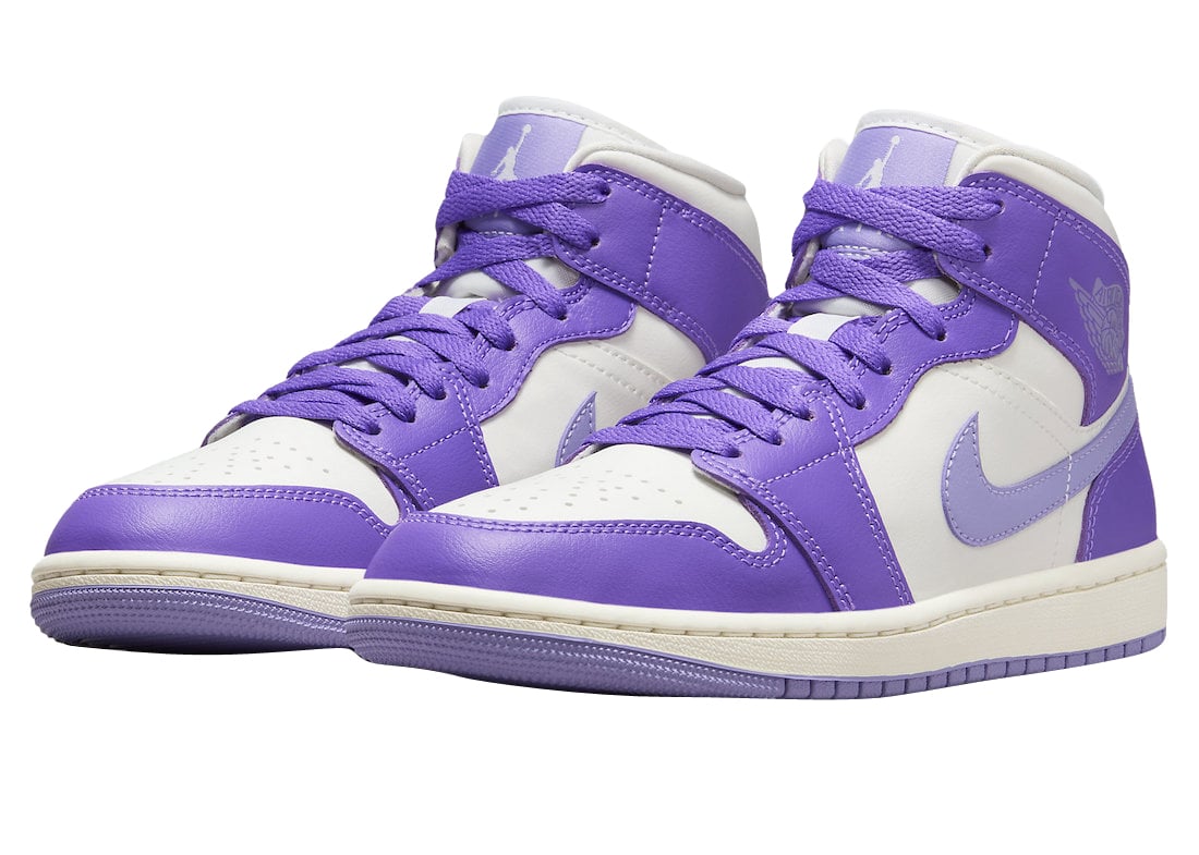 Air Jordan 1 Mid WMNS Action Grape - Image 2